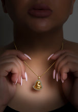 Poppy Heart Necklace