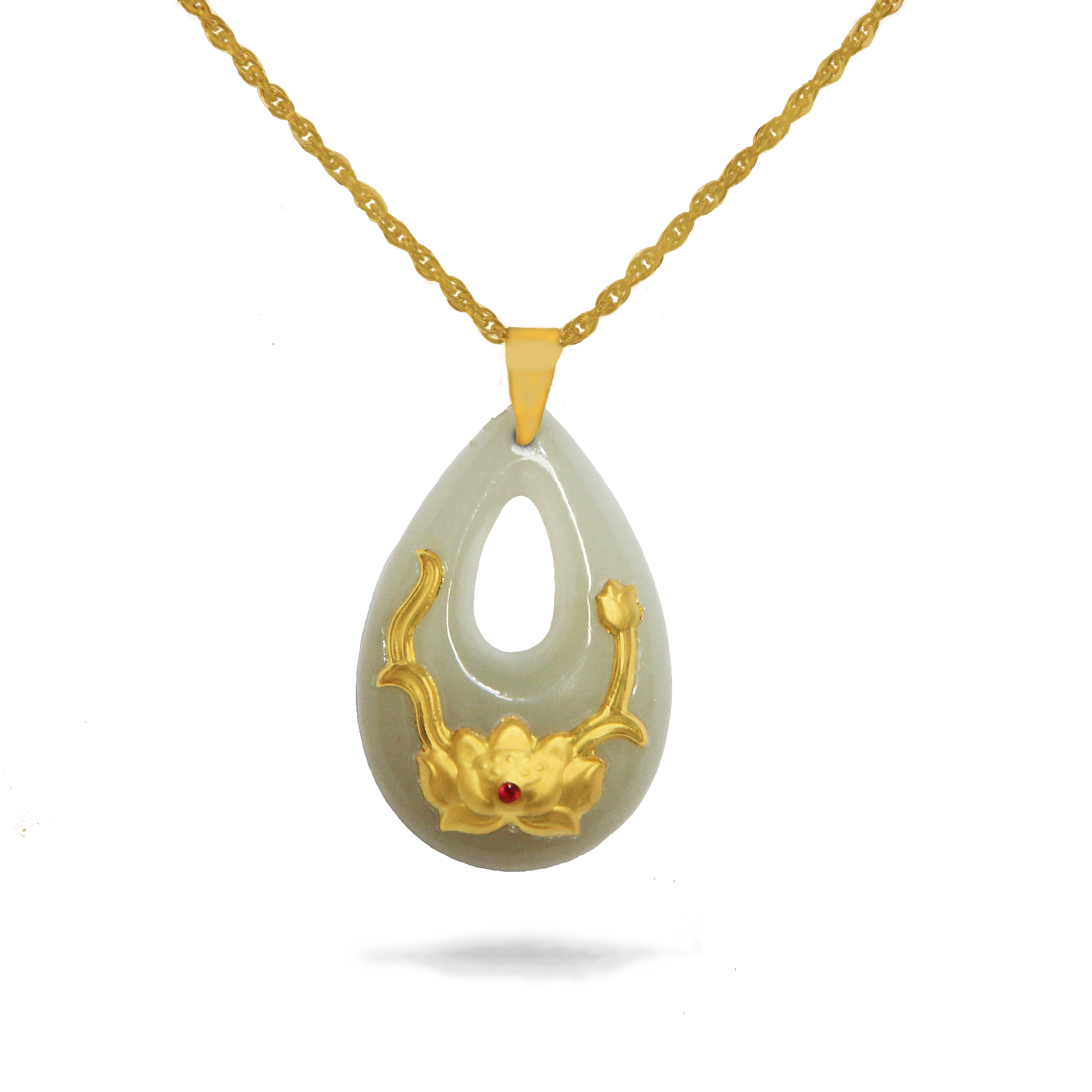 Lotus Necklace