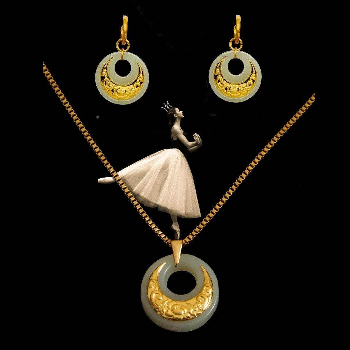 Shining Moon Half-Set